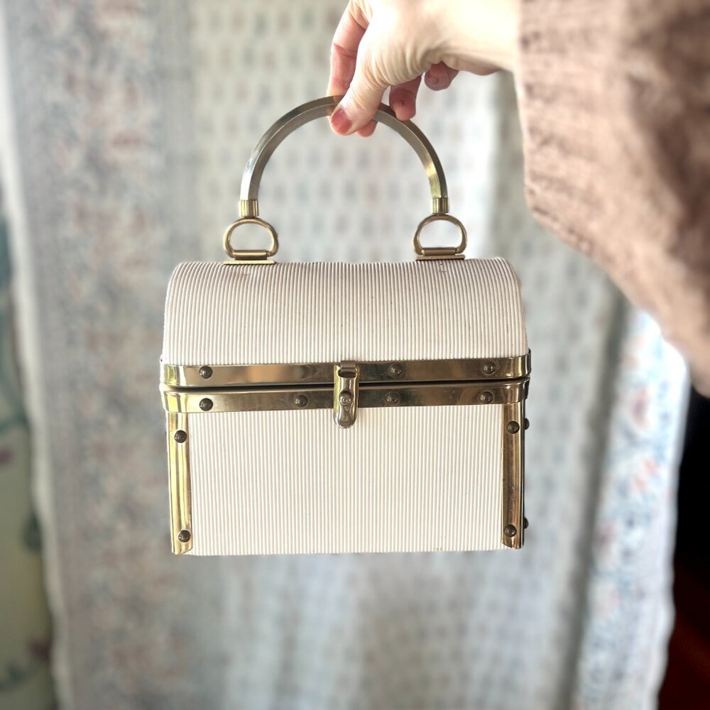 Vintage Italian Borsa Bella Box Purse